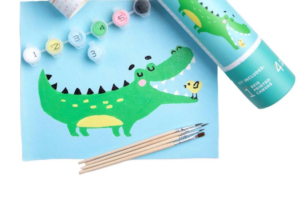 NEW PINK PICASSO later gator paint kit in blue